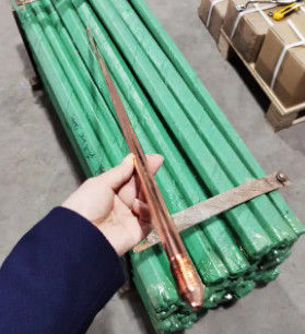 卸売 低価格 10mm 20mm DIA 電気 銅 固定 接地 電極 銅 接地 棒
