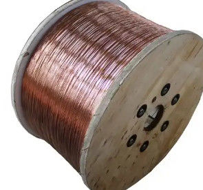電気導電線 固体赤 99.9% 純銅線 0.1-5mm 電気用