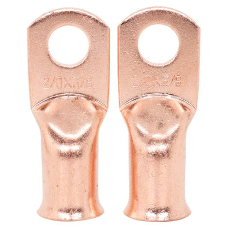 電気端末接続用ケーブルラグ AWG 2/0*3/8 銅管のクリッピングタイプ